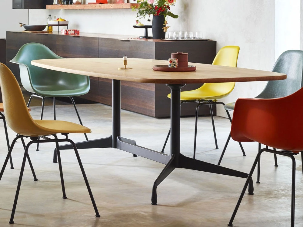 Vitra Eames Segmented Dining Table by Charles & Ray Eames