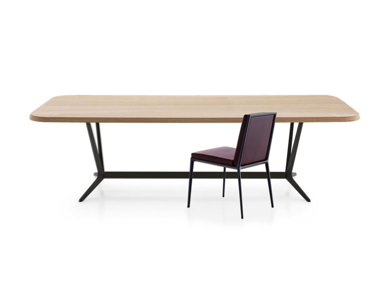 Maxalto Astrum Rectangular Dining Table by Antonio Citterio