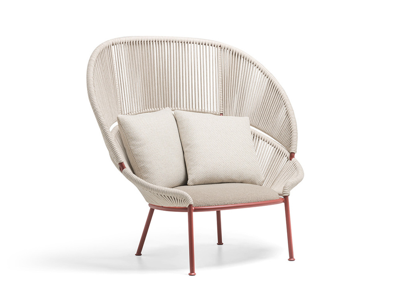 Petalo Outdoor High Armchair