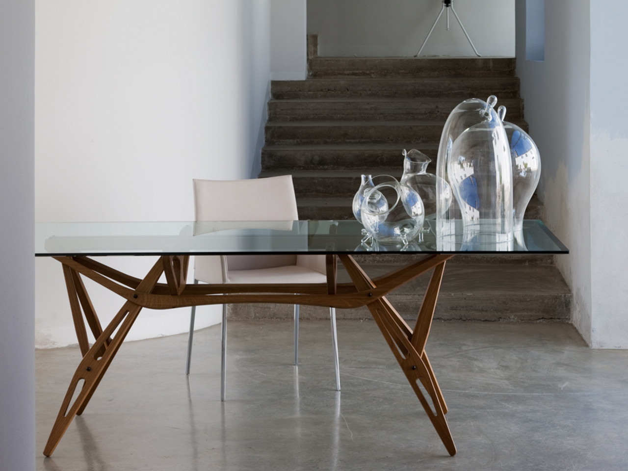 Zanotta Reale Dining Table by Carlo Mollino