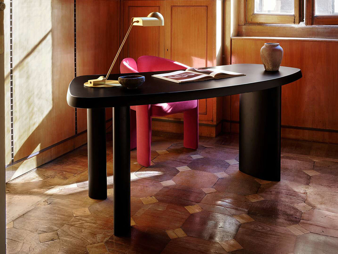Petit Bureau En Forme Libre Desk