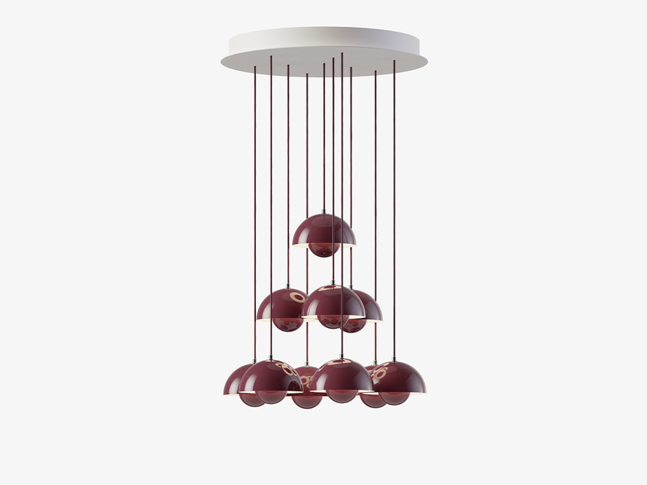 Flowerpot VP10 Chandelier