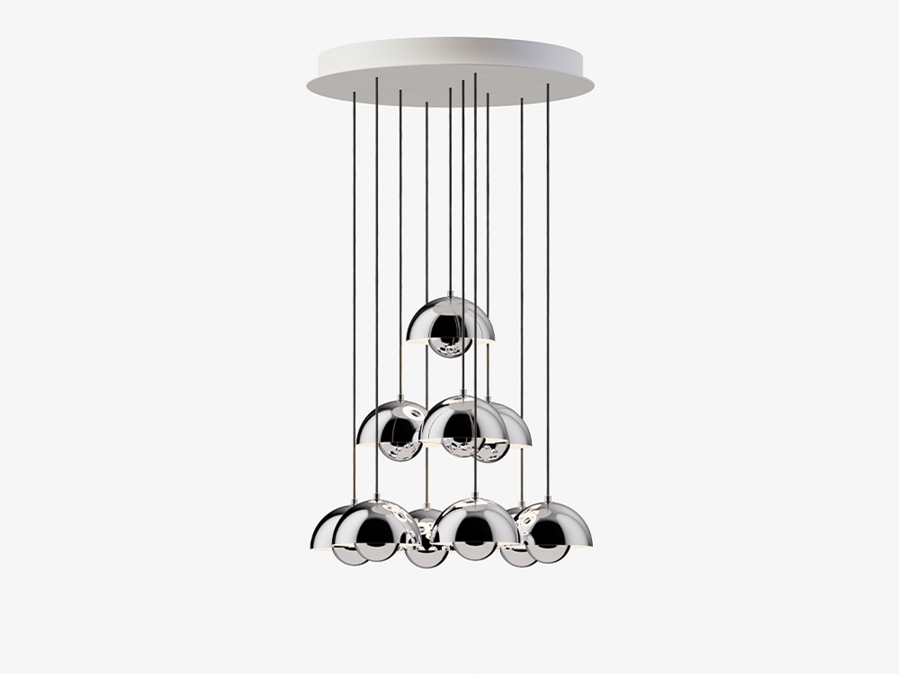 Flowerpot VP10 Chandelier
