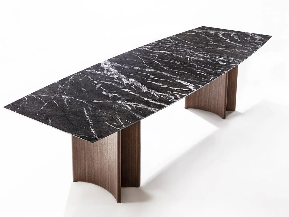 Alan 4 Dining Table - Marble