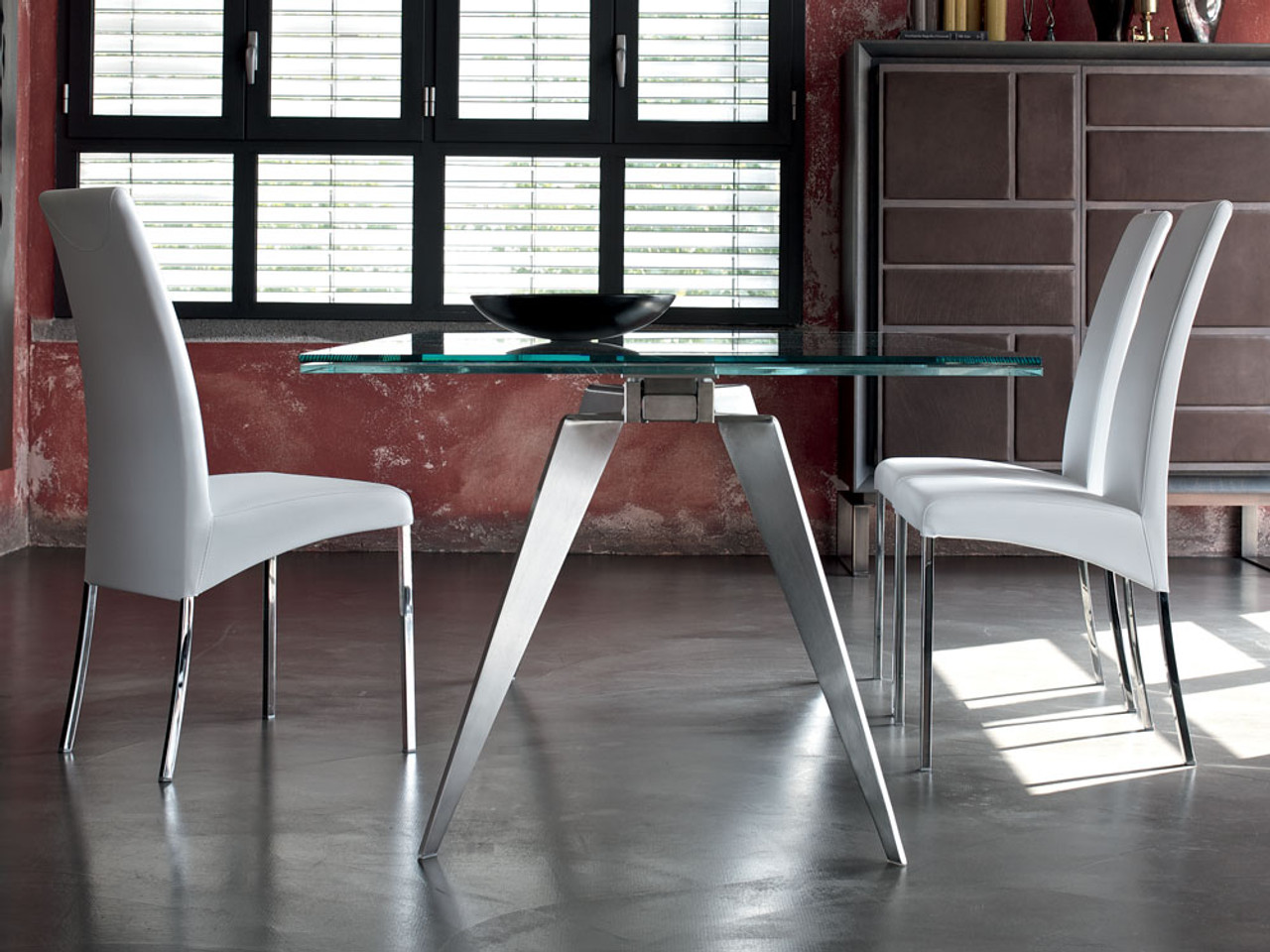 Bontempi Casa Ramos Extendable Dining Table by Silvia & Maurizio Varsi