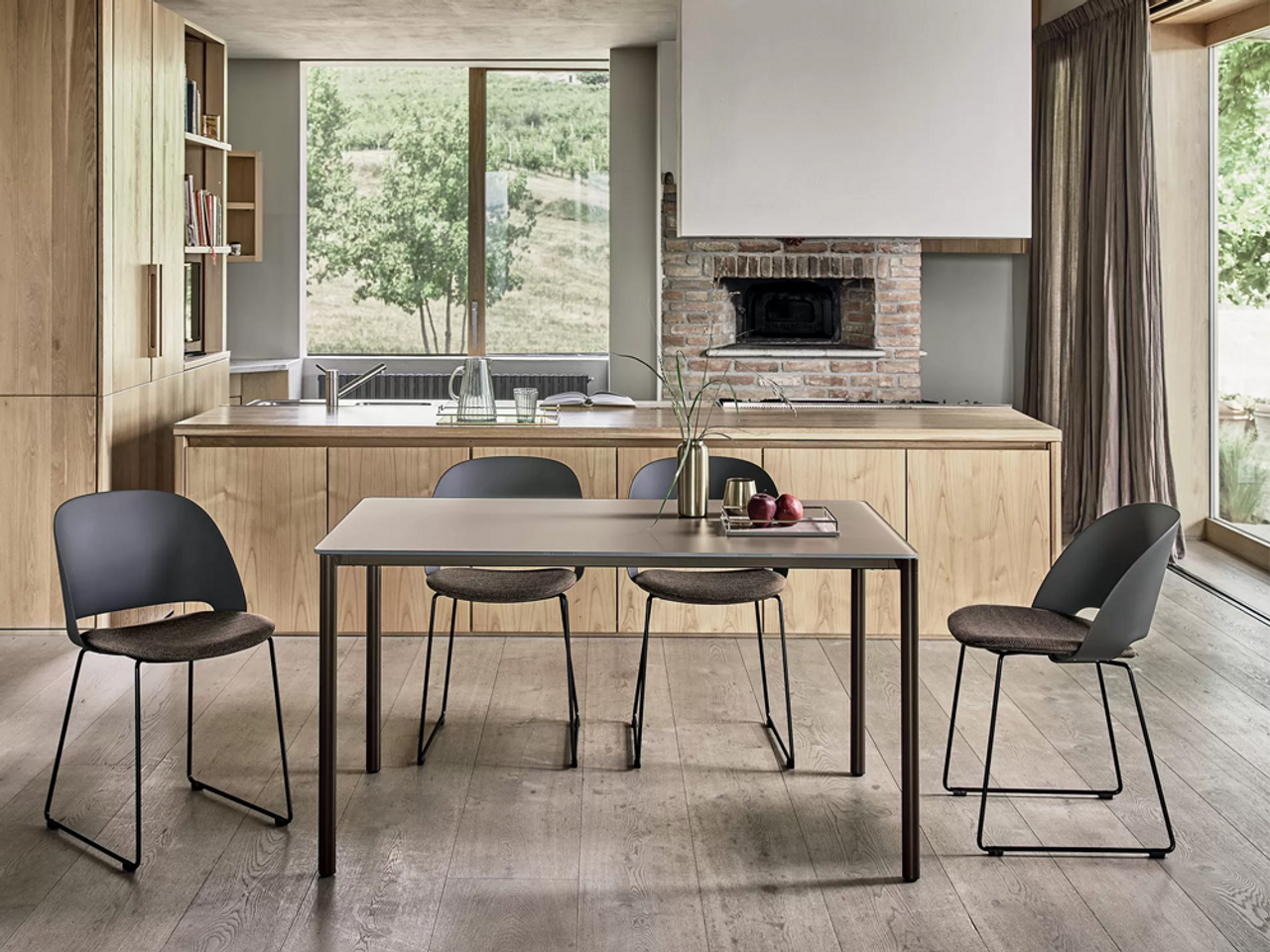 Moon Dining Table - Glass
