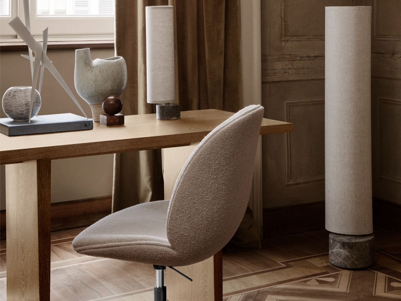 Beetle Meeting Chair - Fully Upholstered - Height Adjustable