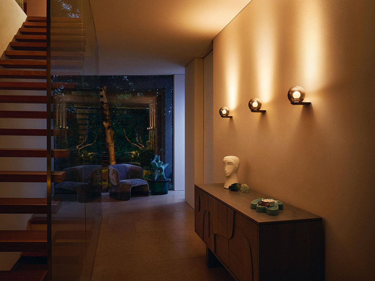 Luna Up Wall Light