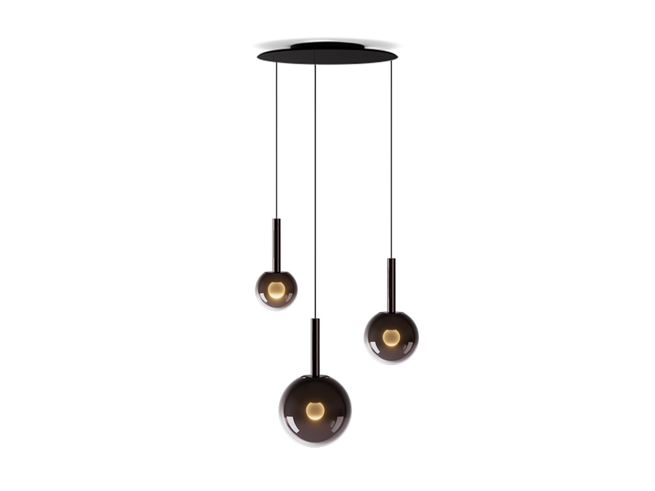 Luna Cloud 3 Pendant Light - Round
