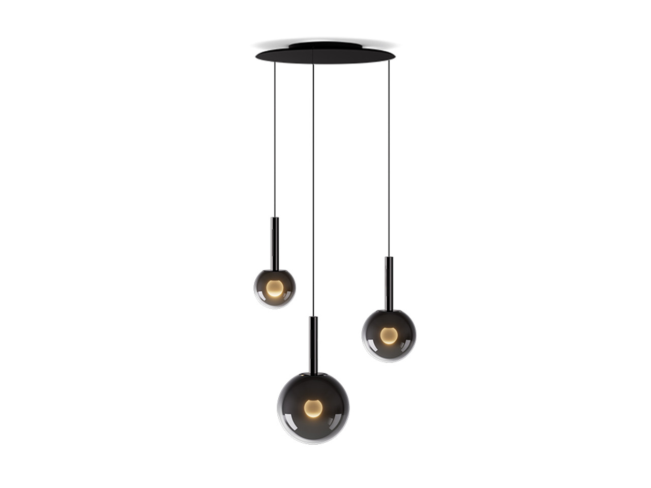 Luna Cloud 3 Pendant Light - Round