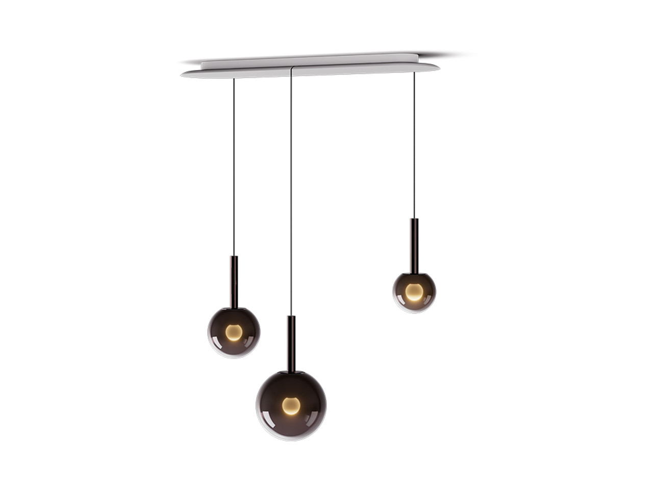 Luna Cloud 3 Pendant Light - Oval