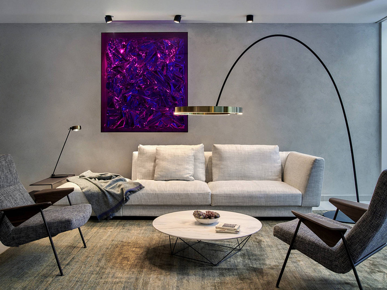 Mito Large Arc Floor Light