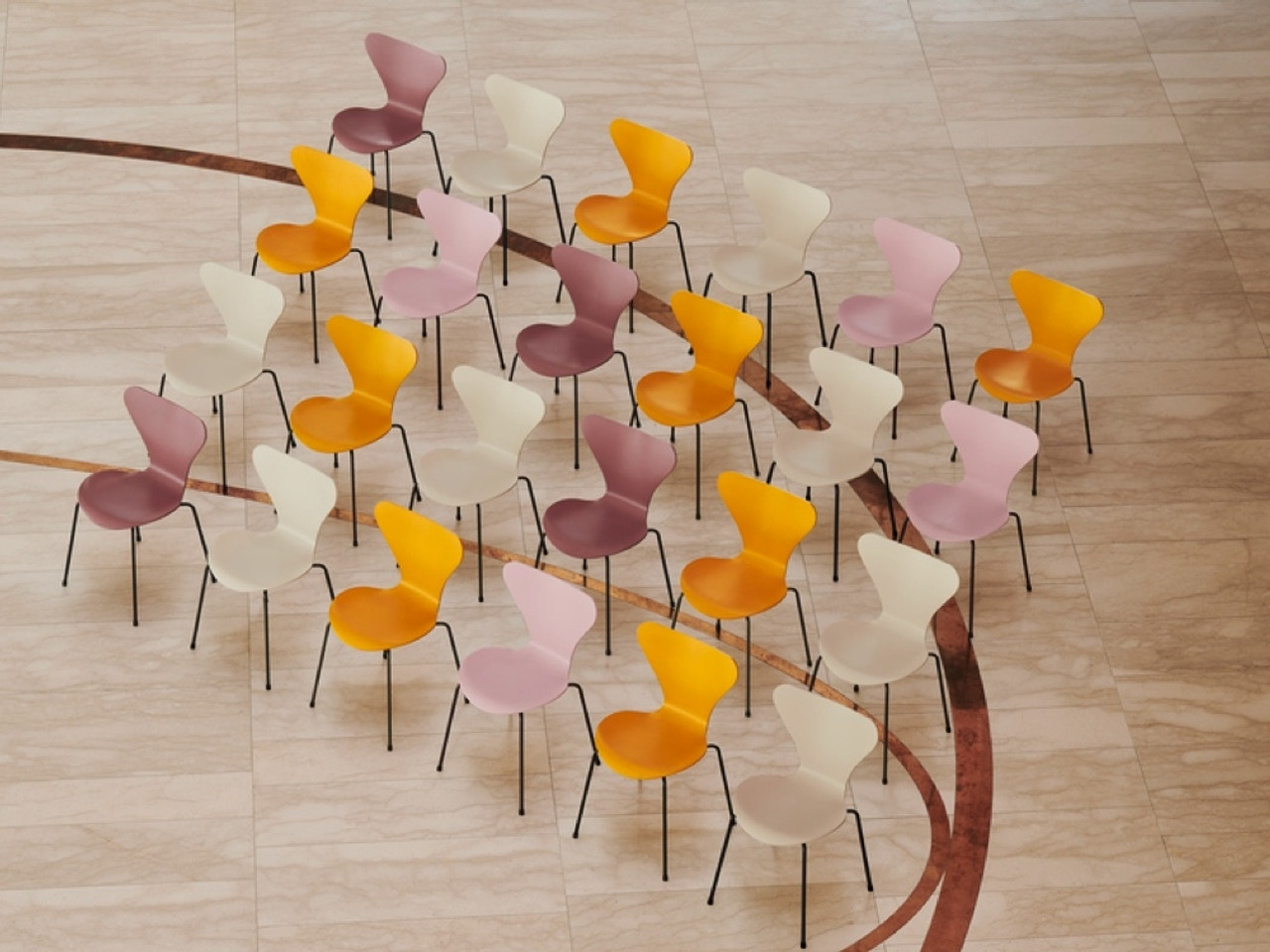 Series 7 Dining Chair - Coloured Ash