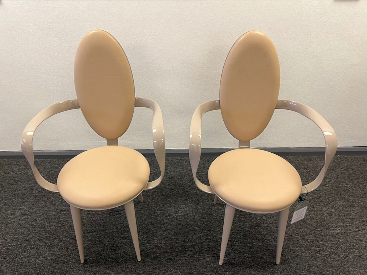 Bastide Leather Dining Chairs - Set of 4 