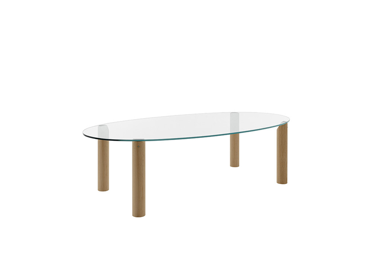 Isos Glass Dining Table 
