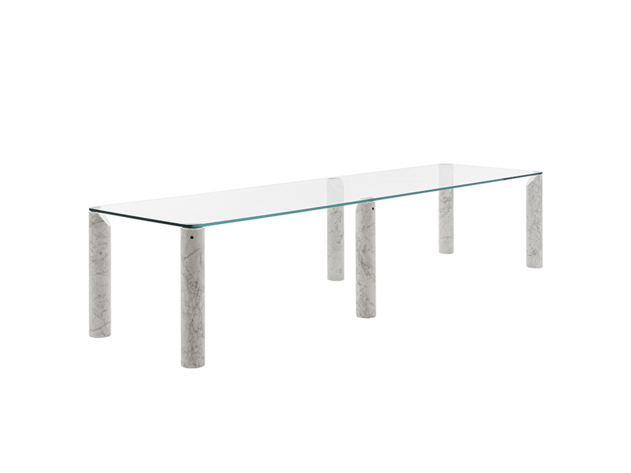 Isos Glass Dining Table 
