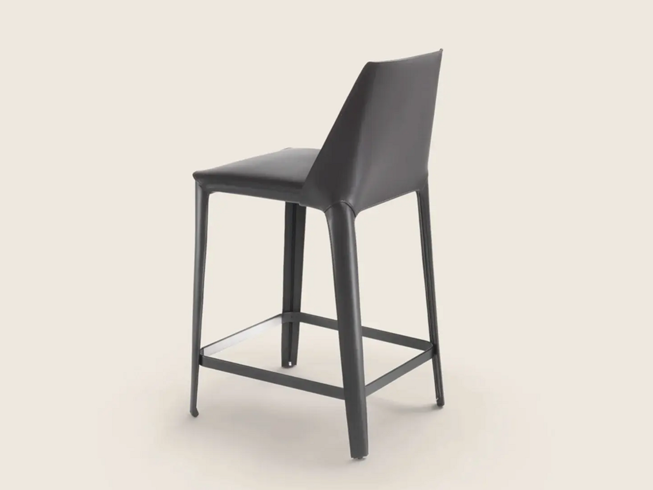 Isabel Leather Barstool