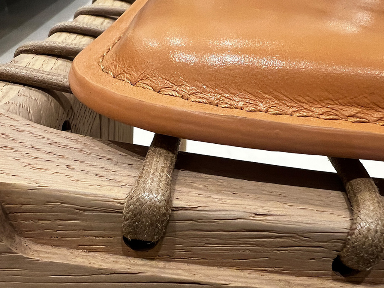 Klismos Lounge Chair - Natural Oak