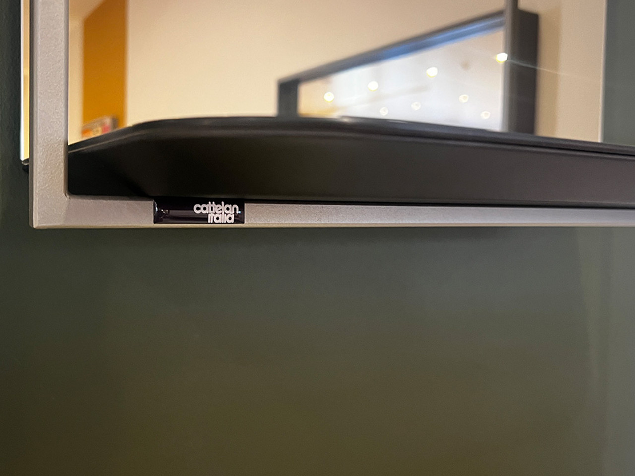 Tresor Shelf - Titanium Lacquered Steel