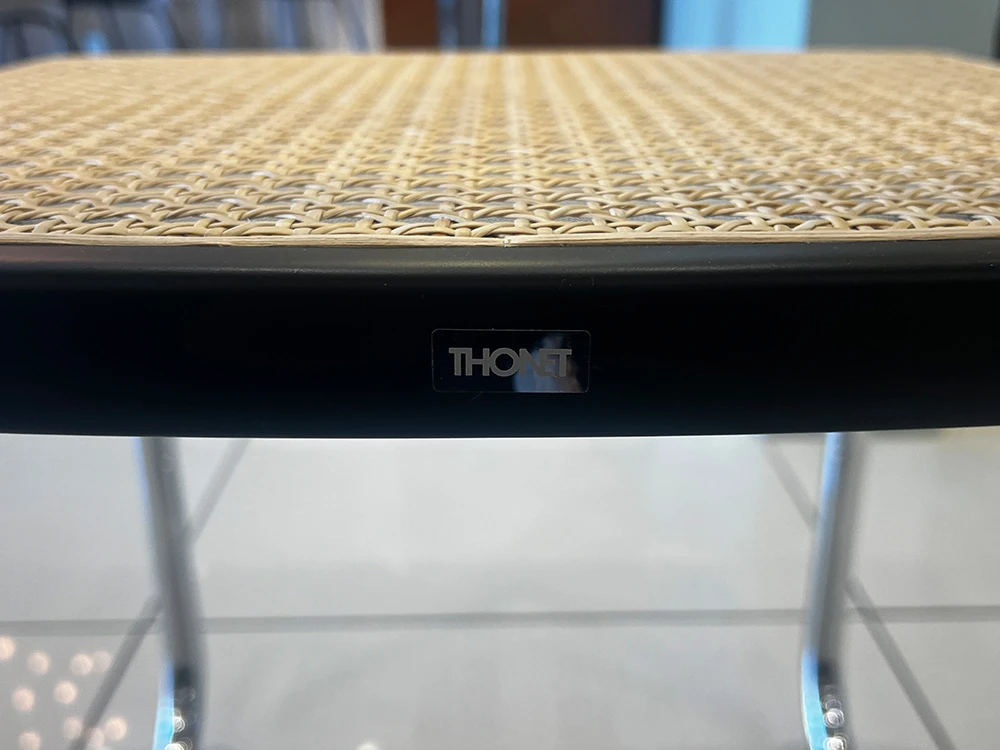 S 32 V Dining Chair - Powder-Coated Black Beech