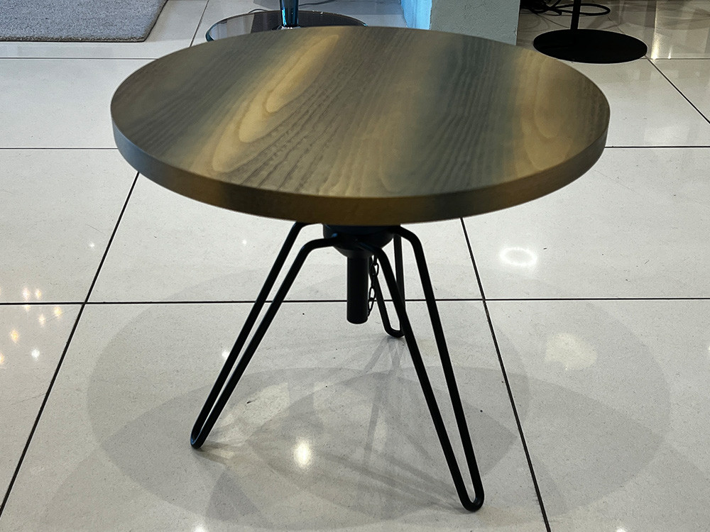 Overdyed Side Table - Analine Dyed Ash