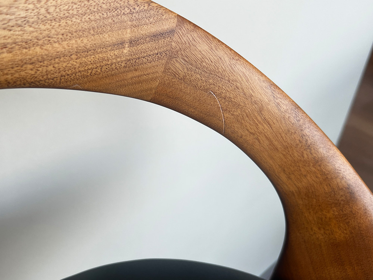 Ester Lift Barstool - Black Leather