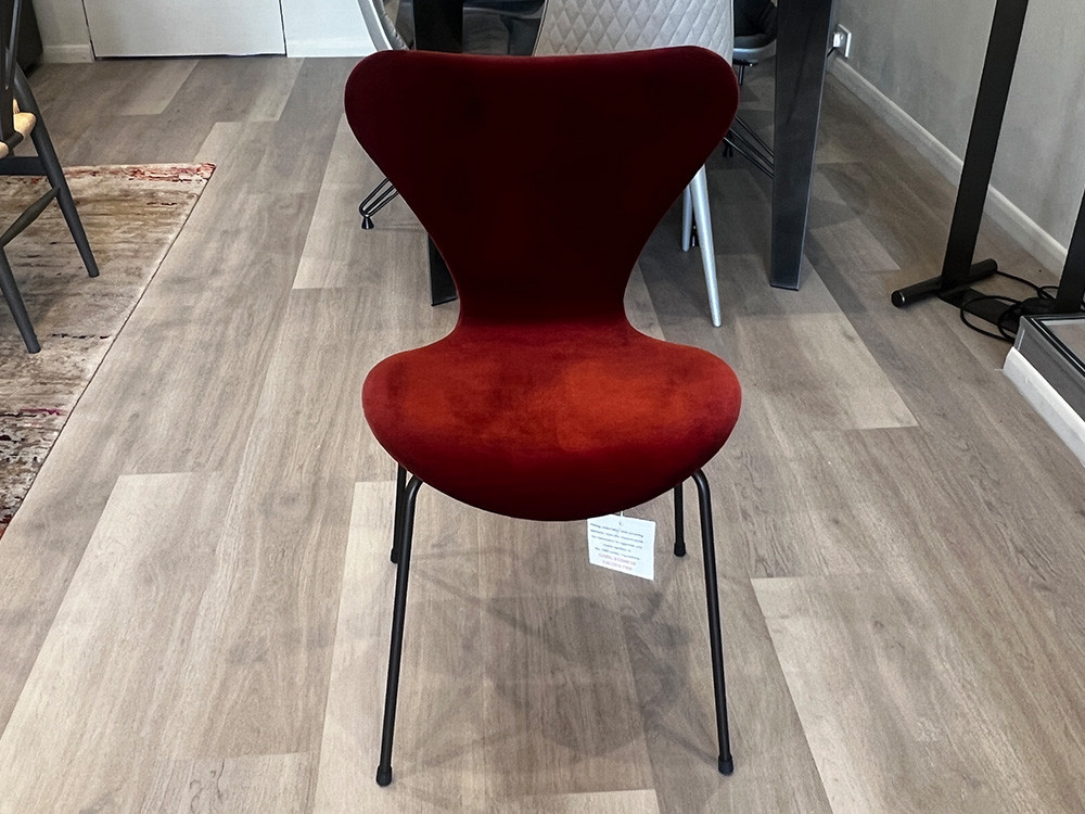 Series 7 Dining Chair - Red Velvet