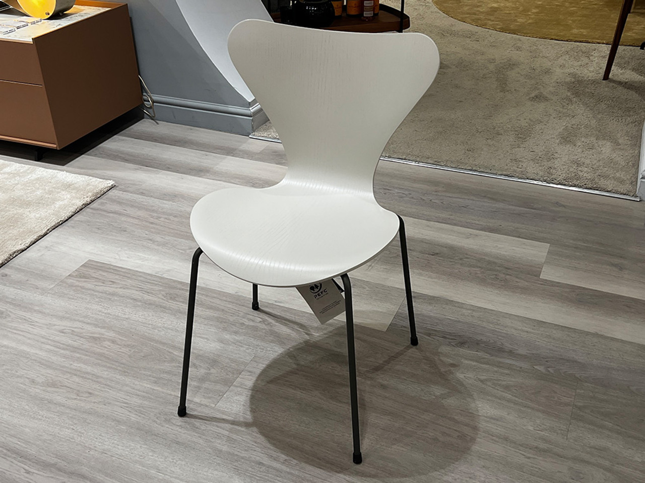 Series 7 Dining Chair - Grey Coloured Veneer