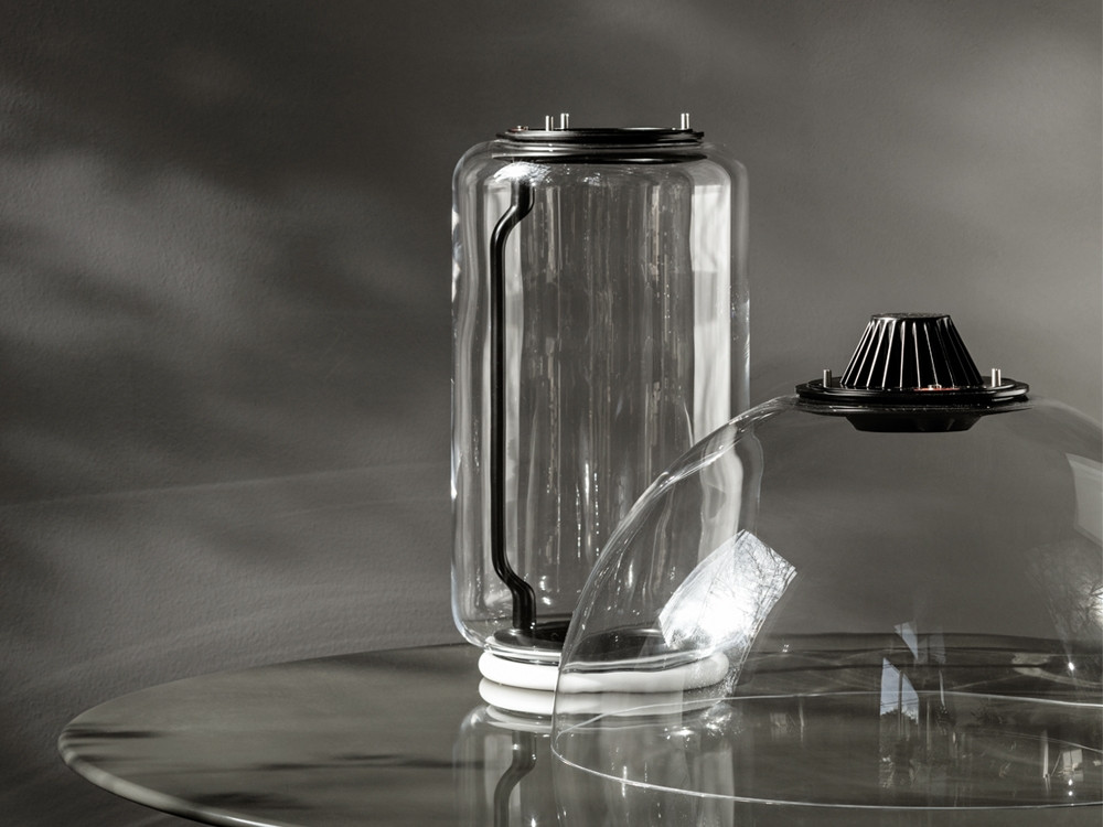 Flos Noctambule Floor Lamp - Cylinder by Konstantin Grcic