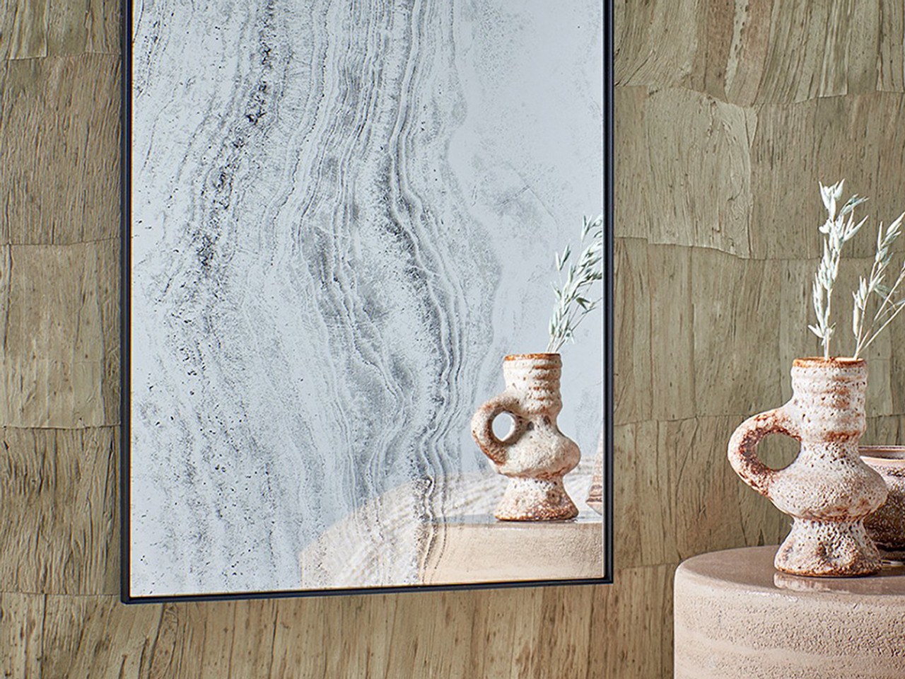 Travertin Wall Mirror