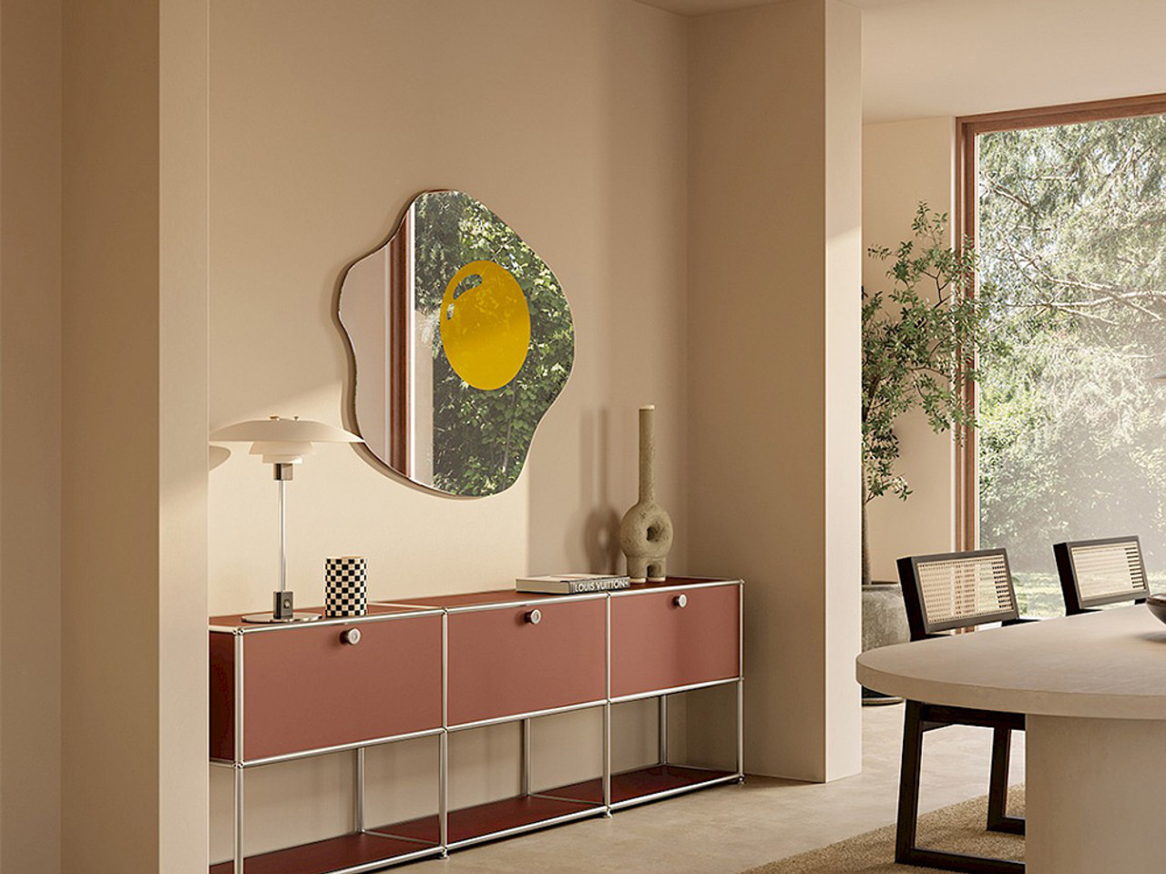 Sunny Side Side Up Wall Mirror