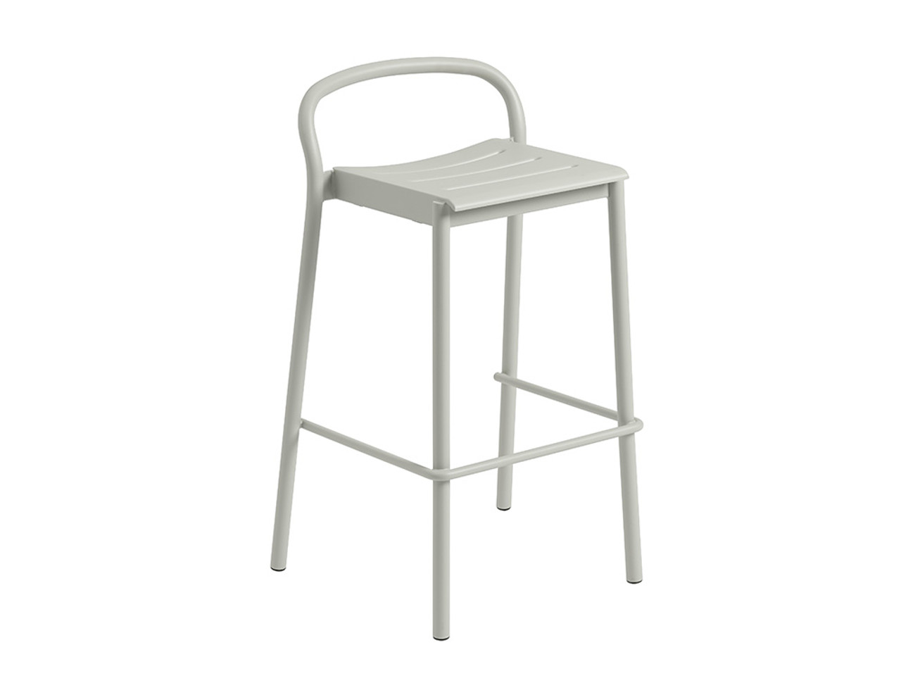 Linear Outdoor Barstool Set