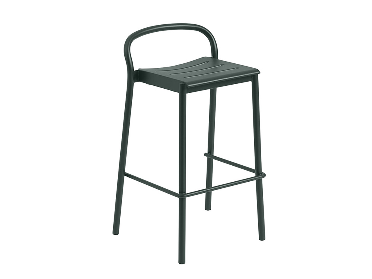 Linear Outdoor Barstool Set