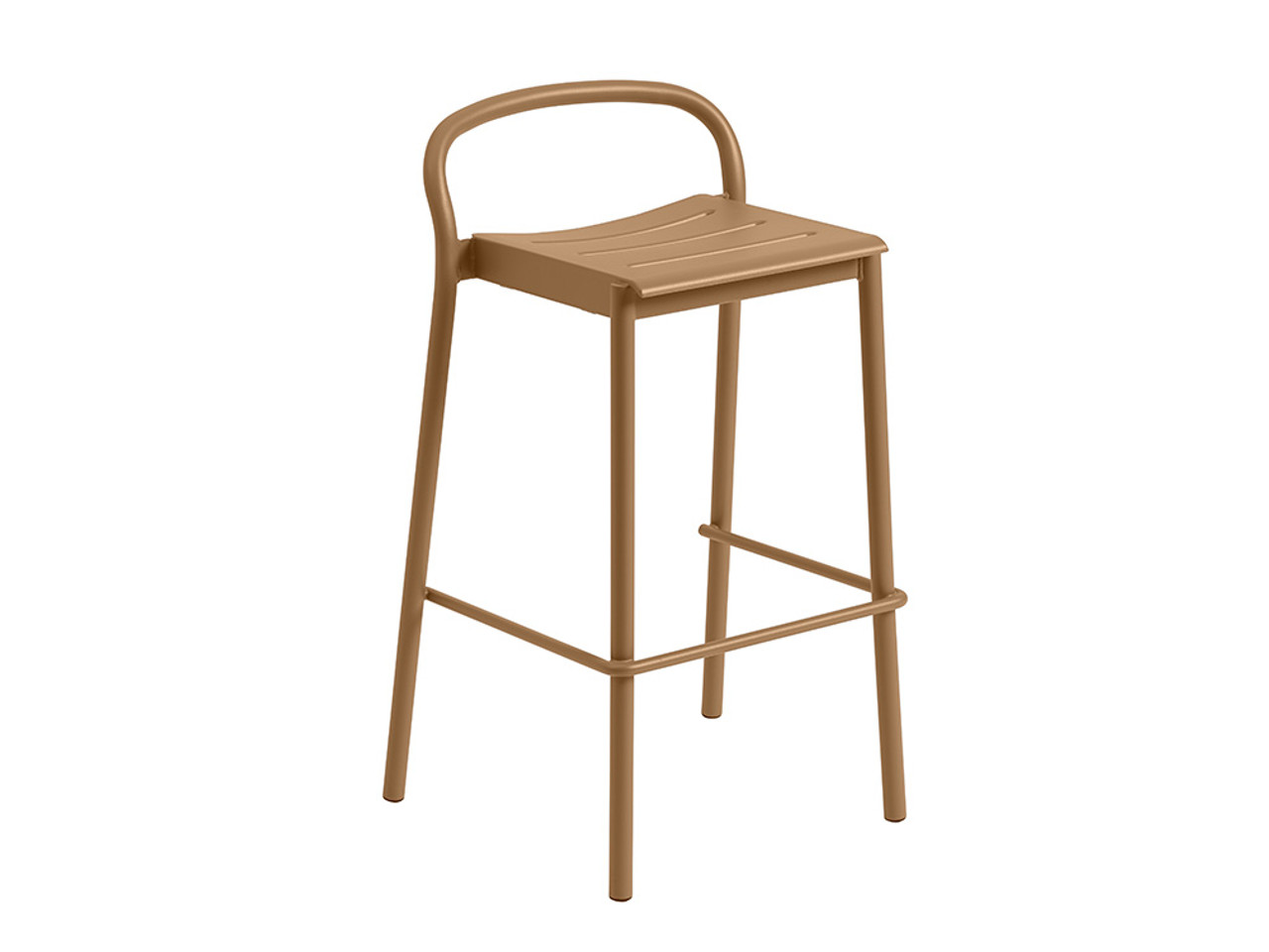 Linear Outdoor Barstool Set