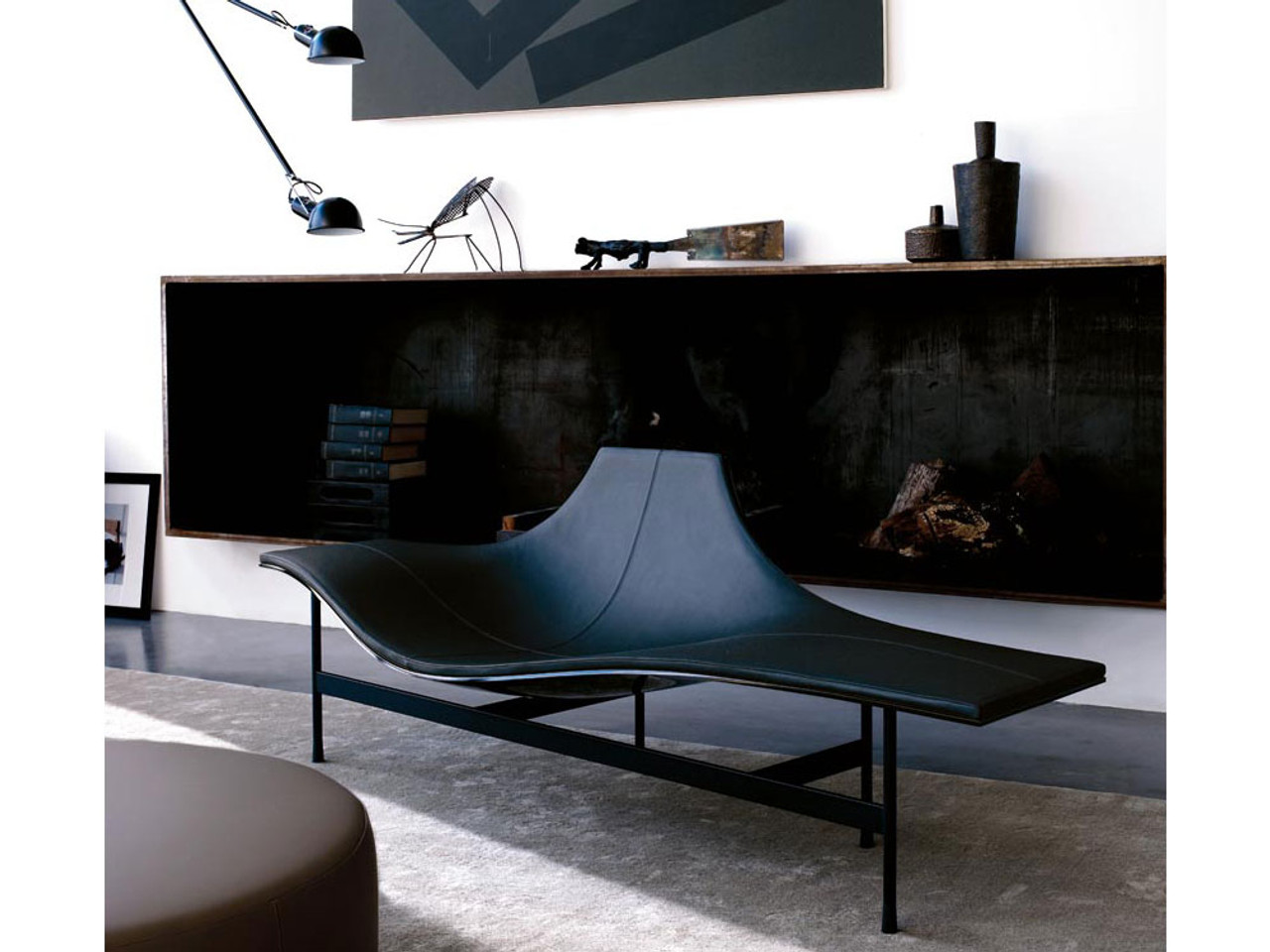 B&B Italia Terminal 1 Chaise Longue by Jean-Marie Massaud