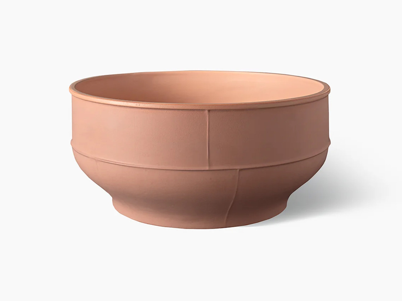 Hazelnut Brown Bowl - Seams and Canister