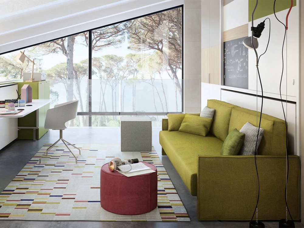 Kali Ponte Wall Bed with Sofa