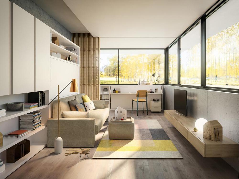 Circe Wall Bed with Sofa