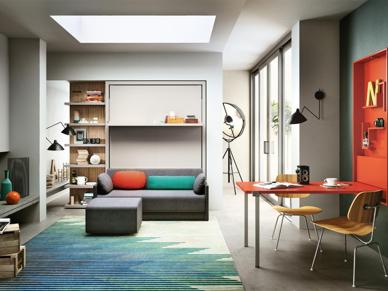 Oslo Wall Bed with Sofa