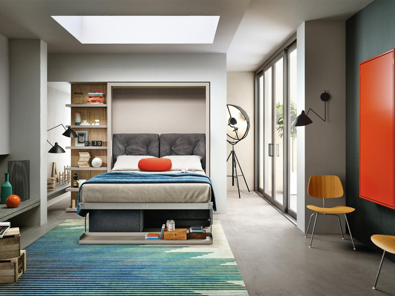 Oslo Wall Bed with Sofa