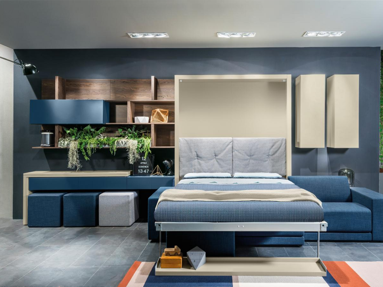 Oslo Wall Bed with Sofa
