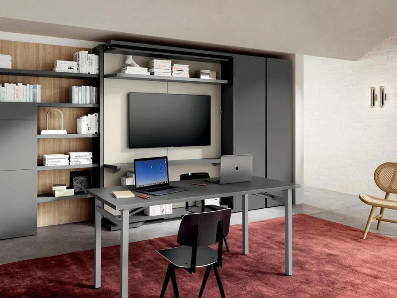 LGM TV Unit with Desk