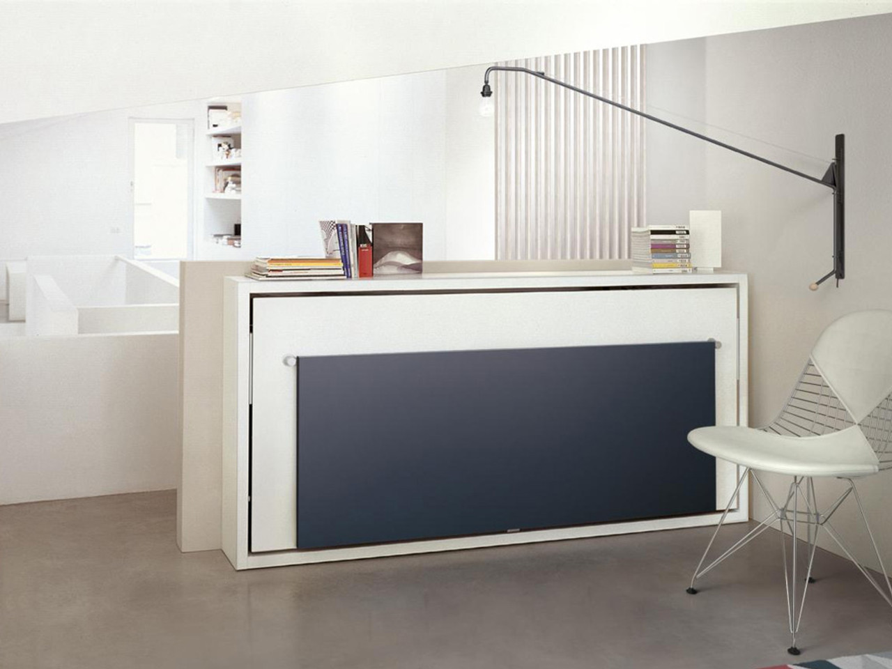 Poppi Wall Bed with Desk