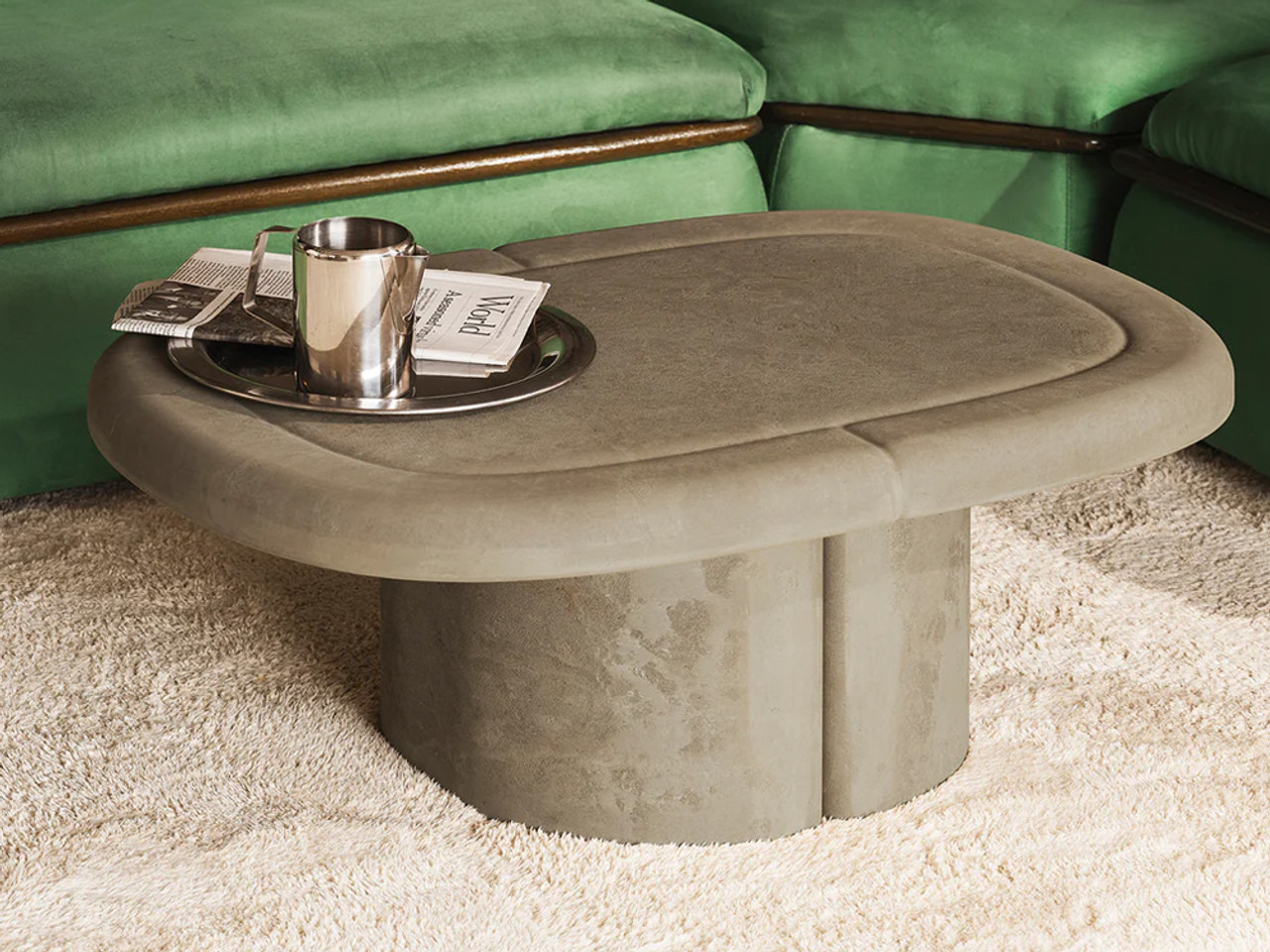 Alder Oval Lounge Table