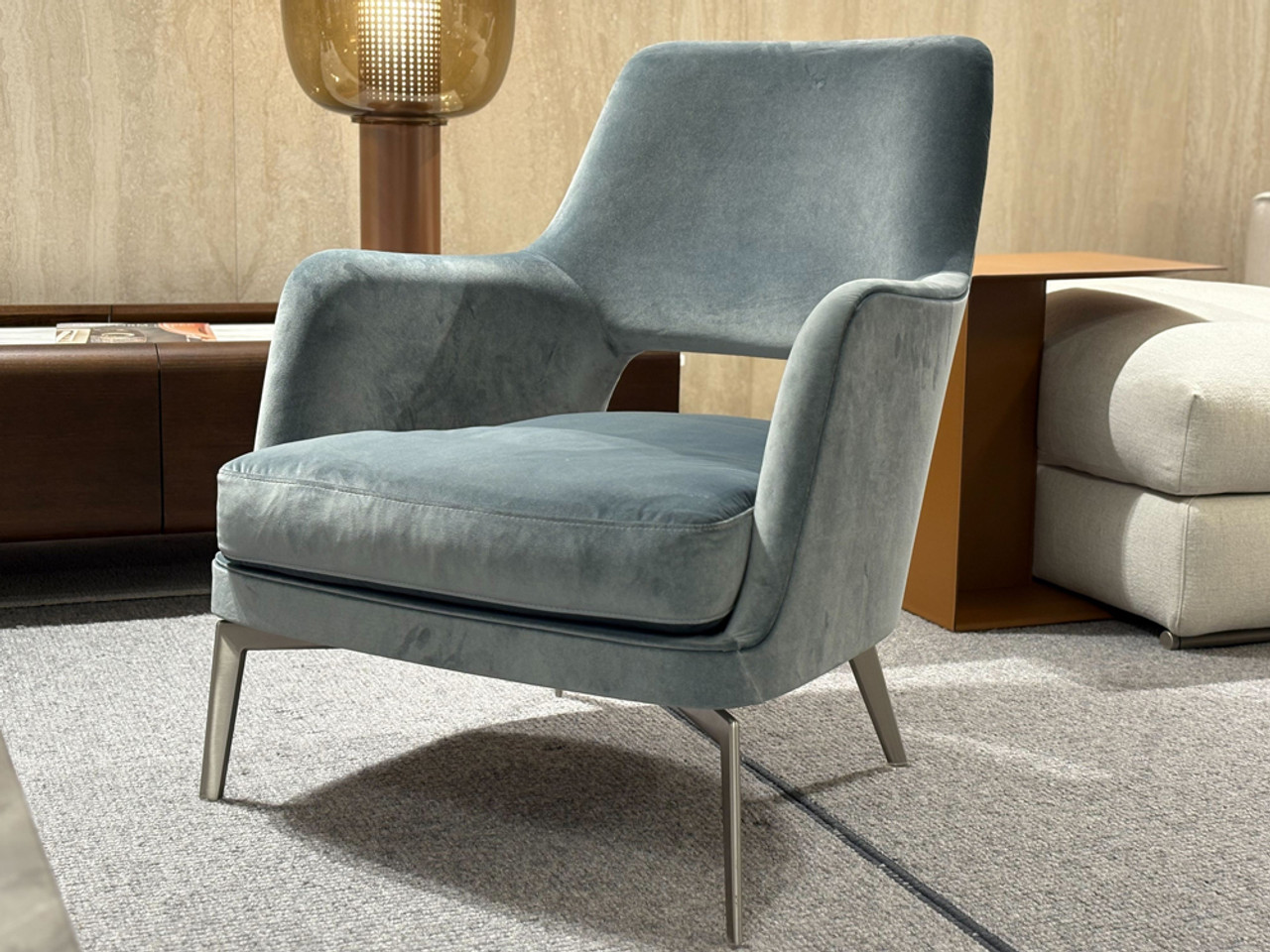 Gatsby Lounge Chair  - Eldorado Fabric