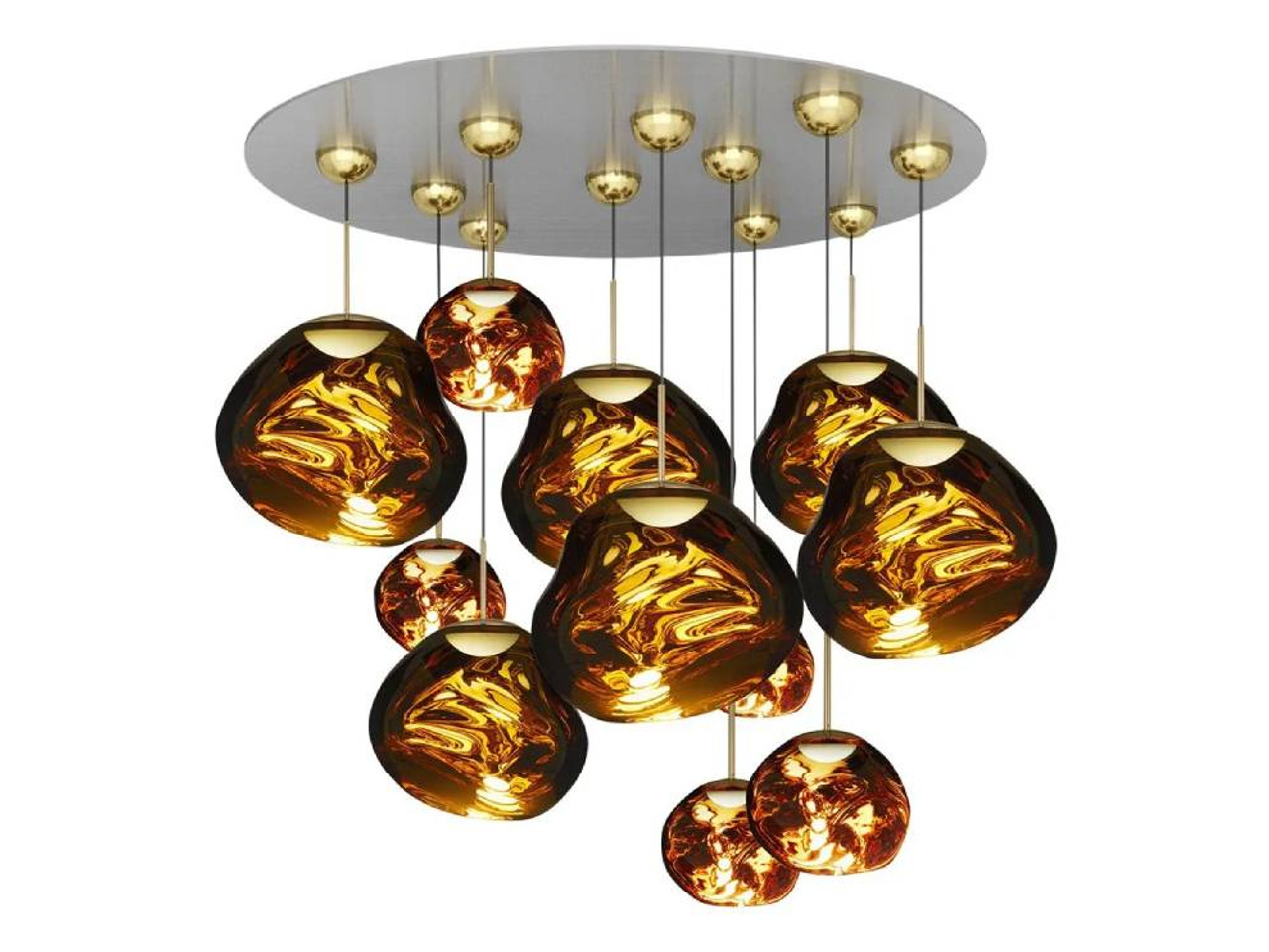 Melt Mega Chandelier Round