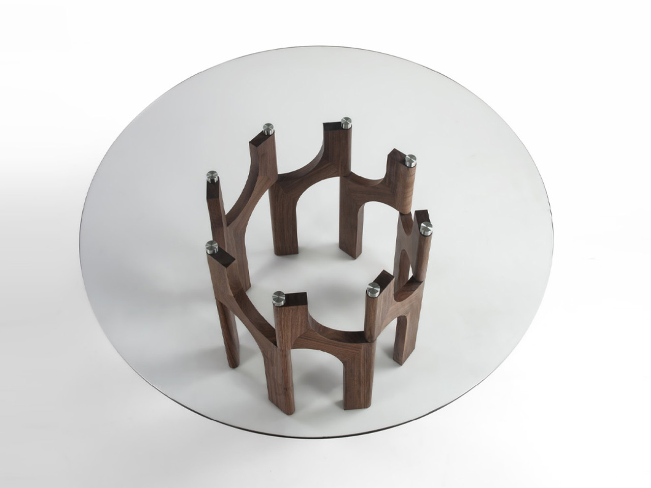 Augusto Glass Dining Table