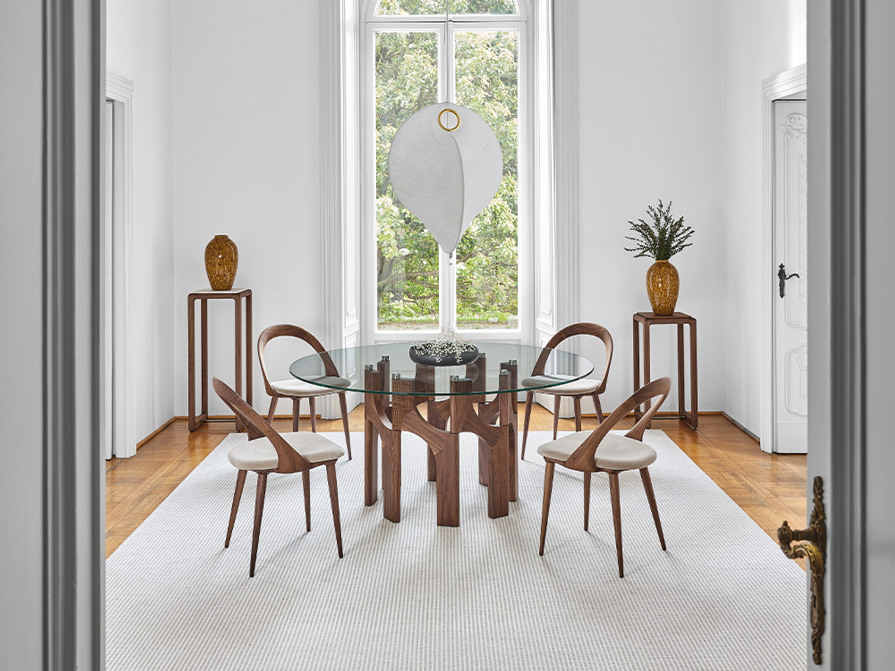 Augusto Glass Dining Table