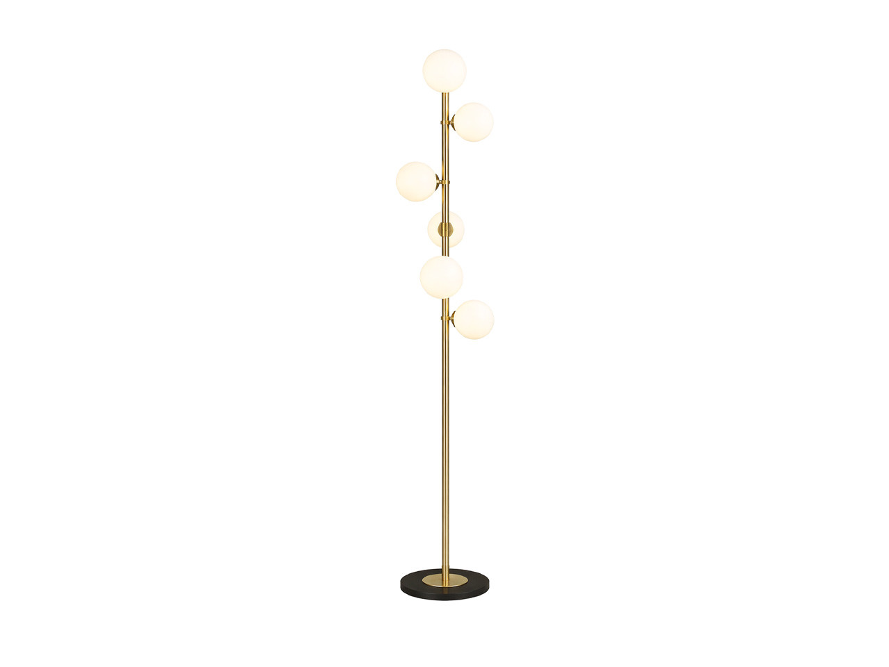 Planeta Floor Lamp - Burnished Steel