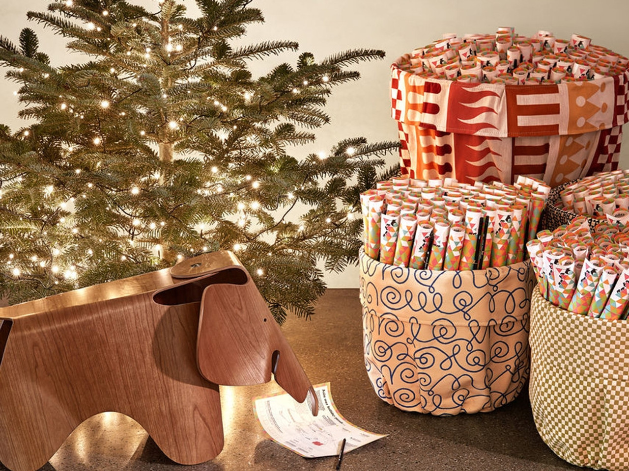 Eames Elephant - American Cherry